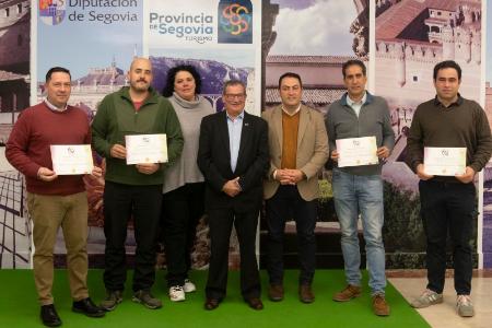 Imagen Turismo de la Diputación entrega los premios de la Fiesta del Vino y del Chocolate a cuatro bodegas segovianas